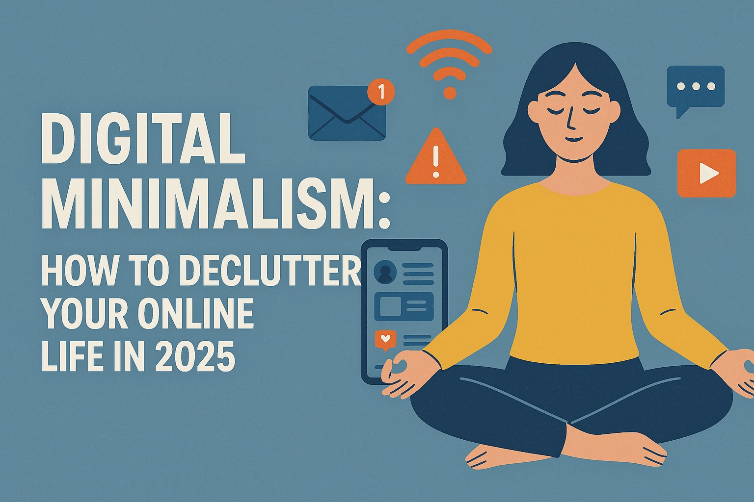 Digital Minimalism: How to Declutter Your Online Life in 2025